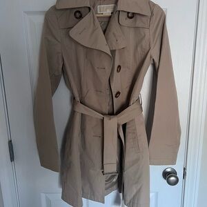 Women's Michael Kors Beige/Tan Trench Coat
